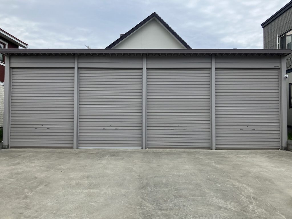 札幌・小樽・苫小牧の貸しガレージ・バイクガレージ・レンタル物置